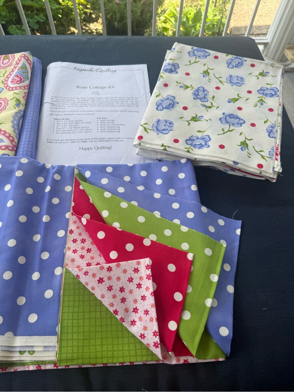🆕Rose Cottage Quilt Kit🆕 - Picture 9 of 15